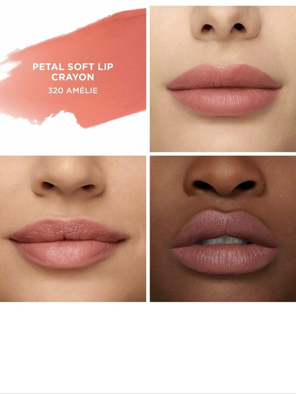 Laura Mercier Petal Soft Lipstick Crayon: Amelie (320), .07oz (FS), NIB - Picture 2 of 3
